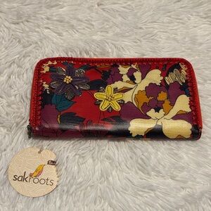Sakroots Multicolor Floral Wallet